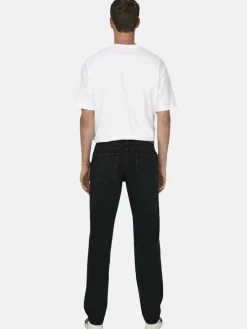 Only&Sons Jeans<Herren Jeans schwarz uni
