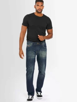 Alessandro Salvarini Jeans<Herren Jeans - ASBeppo blau uni