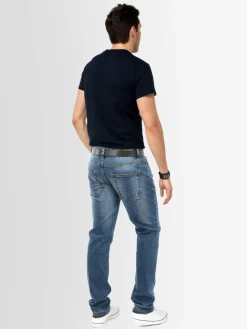 Indicode Jeans<Herren Jeans - Ingianluca blau uni