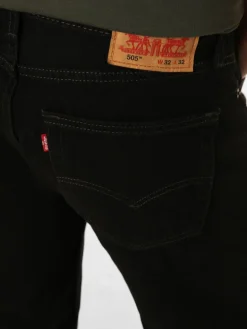 Levi's Jeans<Herren Jeans - 505™ Regular schwarz uni