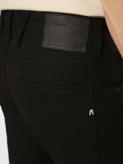 Replay Jeans<Herren Jeans - Anbass schwarz uni