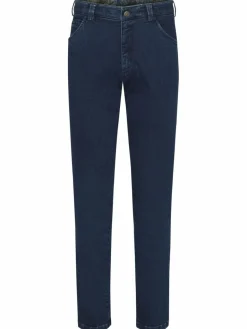 MEYER Jeans<Herren Jeans - Dublin blau uni