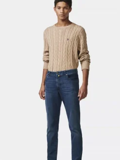 MMX Jeans<Herren Jeans - Falco blau uni