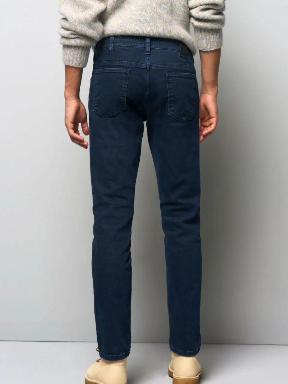 MEYER Jeans<Herren Jeans - Five Pocket blau uni