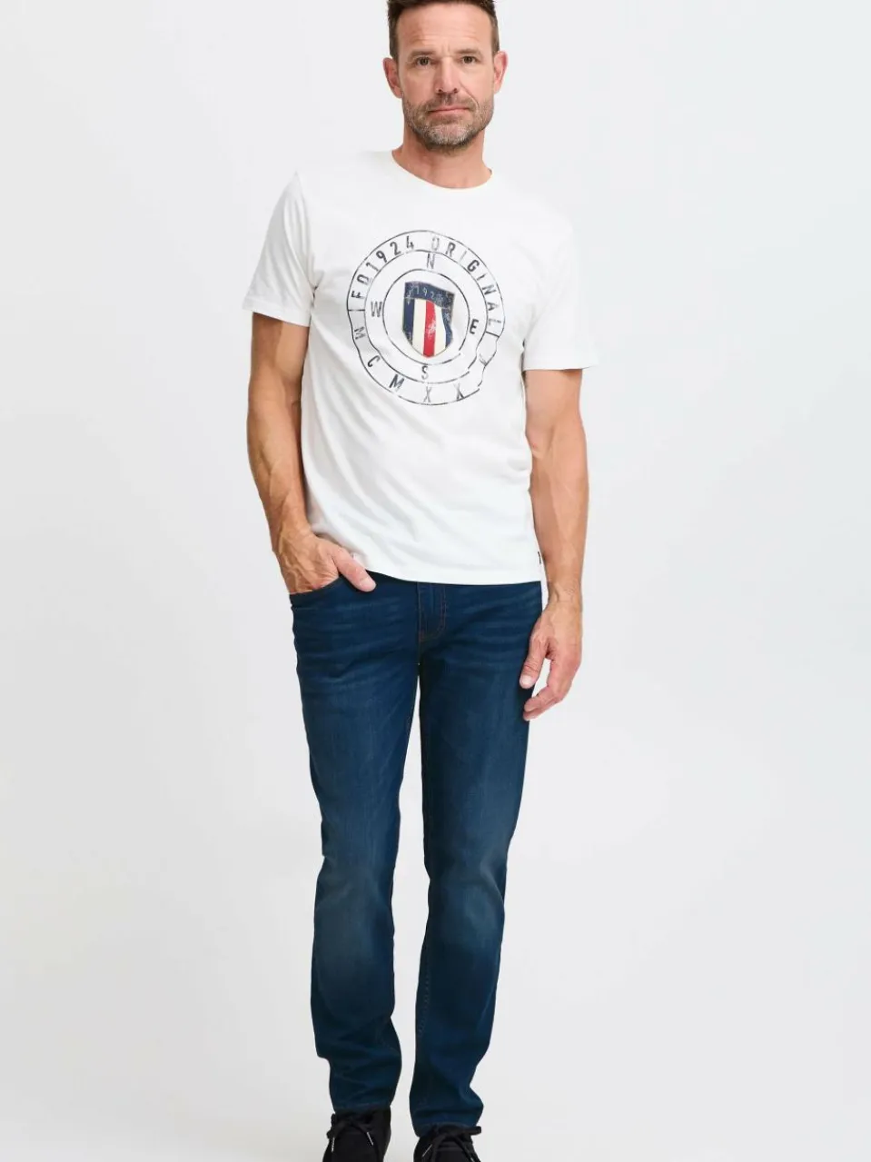 FQ1924 Jeans<Herren Jeans - FQJUAN dark stone uni