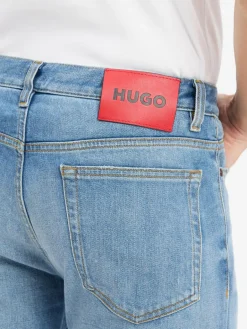 HUGO Jeans<Herren Jeans - light stone uni