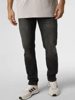 Jack & Jones Jeans<Herren Jeans - JJIMike schwarz uni