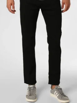 Pierre Cardin Jeans<Herren Jeans - Lyon schwarz uni