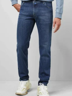 MEYER Jeans<Herren Jeans - M5 Regular blau uni