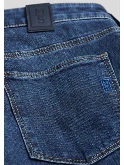 MEYER Jeans<Herren Jeans - M5 Regular blau uni