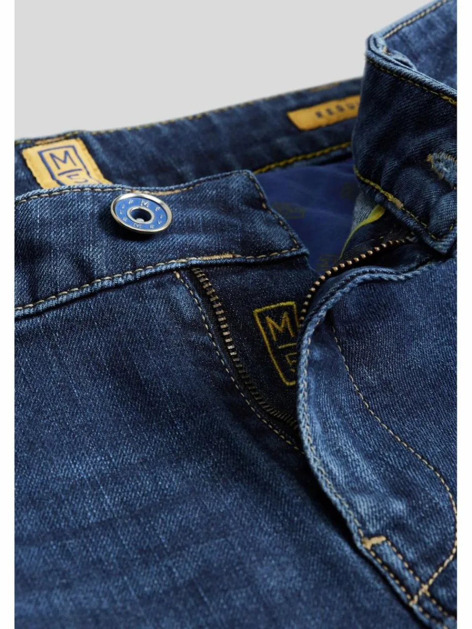 MEYER Jeans<Herren Jeans - M5 Regular blau uni