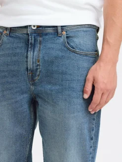 Herren Solid Jeans><noscript><img width=