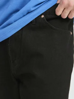 Herren Solid Jeans><noscript><img width=