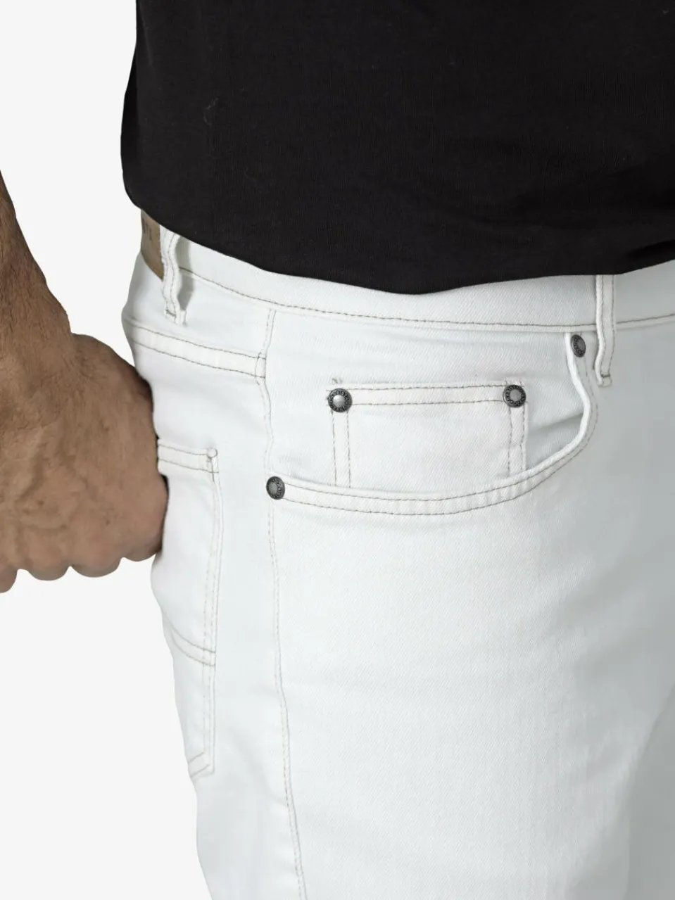 BABISTA Jeans<Herren Jeans - VESTOROSA weiß uni