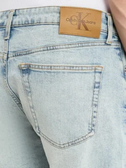 Calvin Klein Jeans Jeans<Herren Jeans Shorts bleached uni