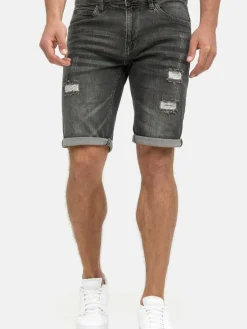 Herren Indicode Jeans>Herren Jeans Shorts - Caden