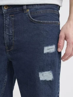 Solid Jeans<Herren Jeans Shorts - SDMITC dark stone uni