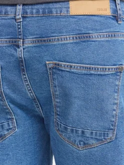 Herren Solid Jeans><noscript><img width=