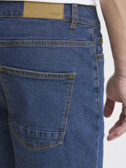 Solid Jeans<Herren Jeans Shorts - SDMITC denim uni