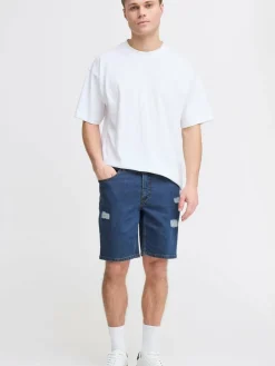 Solid Jeans<Herren Jeans Shorts - SDMITC denim uni