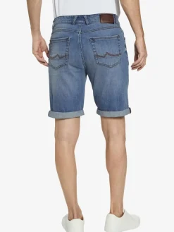BABISTA Jeans<Herren Jeansbermuda - CARZINI blau uni