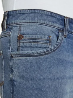 BABISTA Jeans<Herren Jeansbermuda - CARZINI blau uni