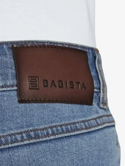 BABISTA Jeans<Herren Jeansbermuda - CARZINI blau uni