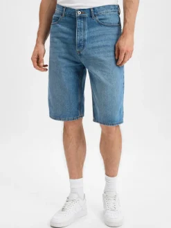 HUGO BLUE Jeans<Herren Jeans-Bermuda - Skate Shorts light stone uni