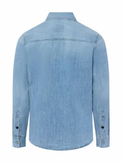 Herren G-Star RAW Hemden>Herren Jeanshemd - Asinart 80Z Denim
