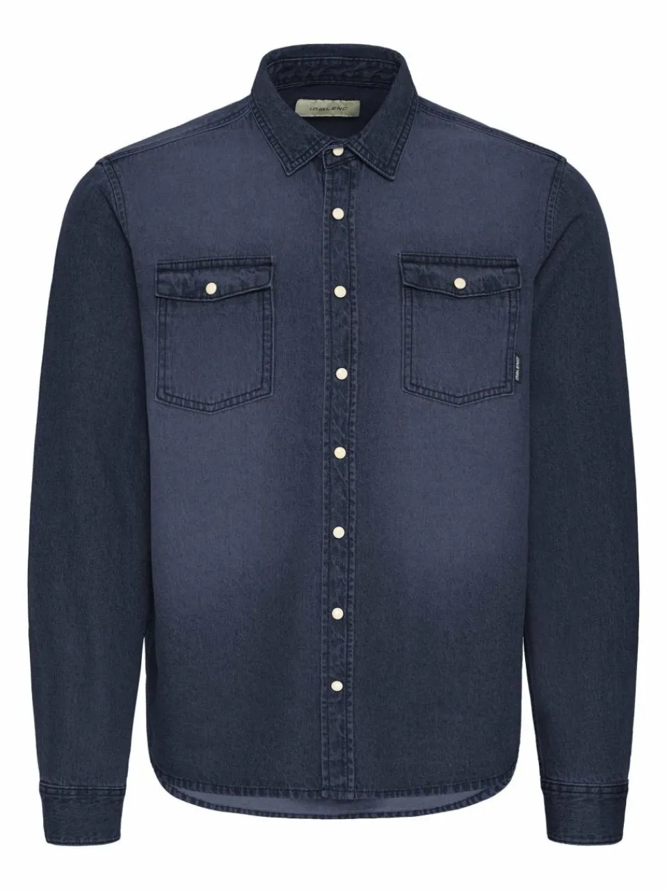 BLEND Hemden<Herren Jeanshemd - BHDARGO denim uni