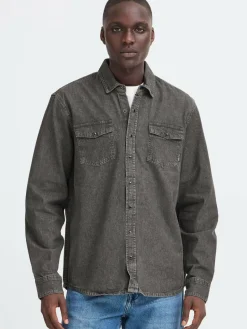 Herren BLEND Hemden>Herren Jeanshemd - BHDARGO