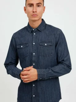 Herren BLEND Hemden>Herren Jeanshemd - BHNANTES