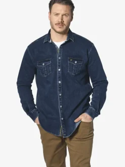 Herren Jan Vanderstorm Hemden>Herren Jeanshemd - OLAVIK