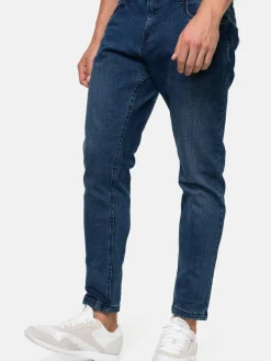 Indicode Jeans<Herren Jeanshose - Daddy blau uni