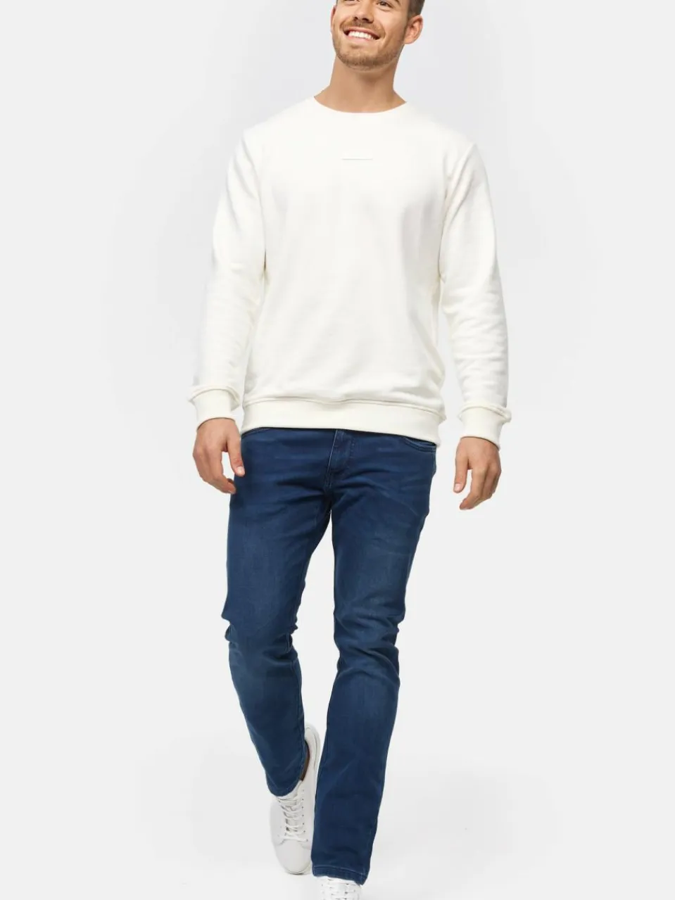 Indicode Jeans<Herren Jeanshose - INCoil denim blau uni