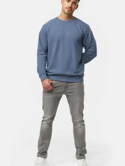 Indicode Jeans<Herren Jeanshose - INCoil grau uni