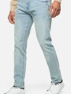 Indicode Jeans<Herren Jeanshose - INSantino hellblau blue stone uni