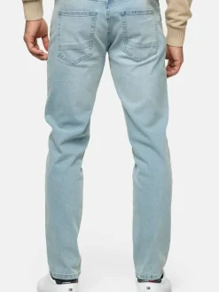 Indicode Jeans<Herren Jeanshose - INSantino hellblau blue stone uni