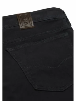 MEYER Jeans<Herren Jeanshose - M5 Five Pocket schwarz uni