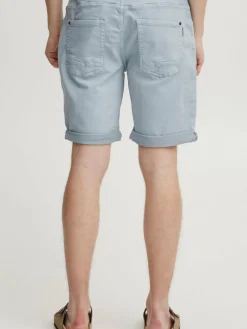 BLEND Jeans<Herren Jeansshorts blau uni
