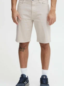 BLEND Jeans<Herren Jeansshorts beige uni