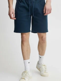 BLEND Jeans<Herren Jeansshorts blau uni