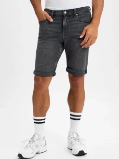 Calvin Klein Jeans Jeans<Herren Jeansshorts anthrazit uni