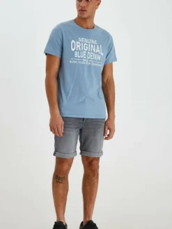 BLEND Jeans<Herren Jeans-Shorts - BHMartels grau uni