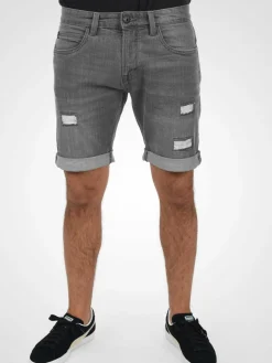 Indicode Jeans<Herren Jeansshorts - IDHallow grau uni
