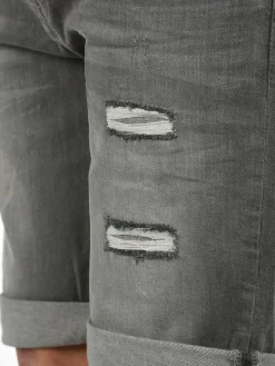 Indicode Jeans<Herren Jeansshorts - IDHallow grau uni