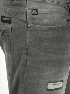 Indicode Jeans<Herren Jeansshorts - IDHallow grau uni