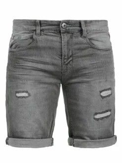 Indicode Jeans<Herren Jeansshorts - IDHallow grau uni