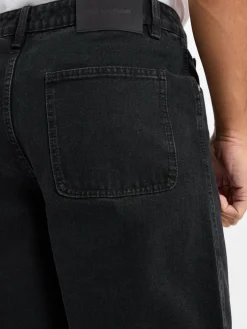 PEGADOR Jeans<Herren Jeansshorts - KOLAR JORTS schwarz uni