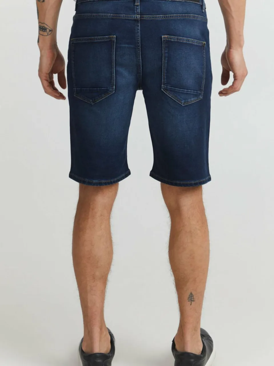 Solid Jeans<Herren Jeansshorts - SDBrent dark stone uni